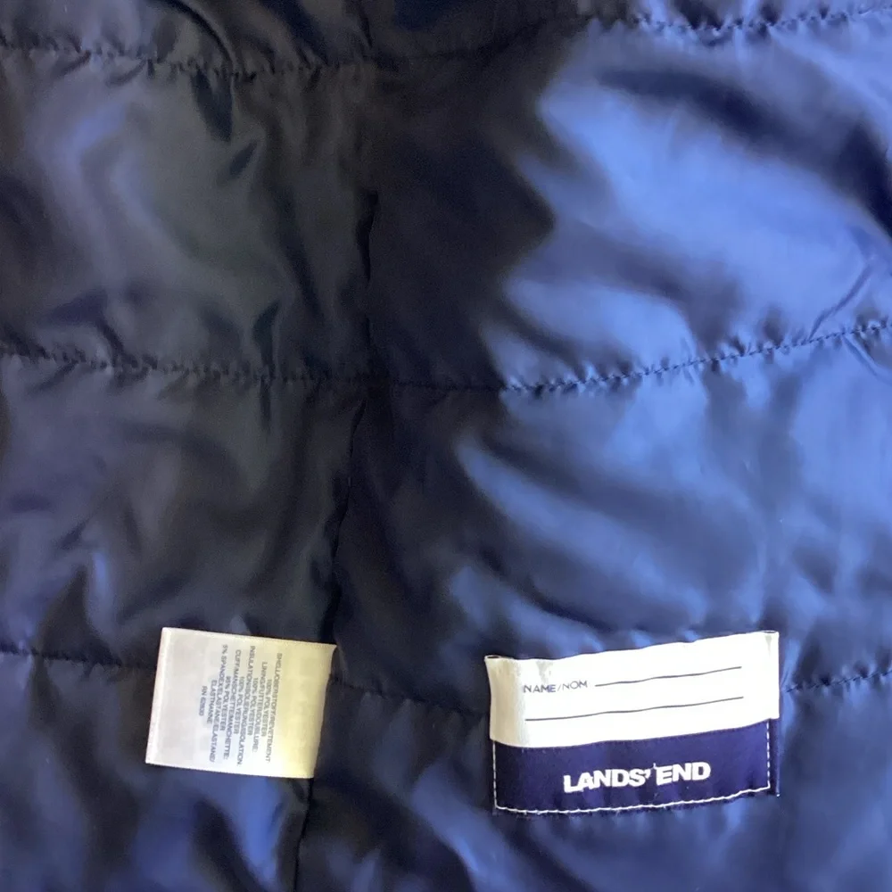 Lands' End Multicolor Kids Jacket, Size 8 - Picture 5 of 6